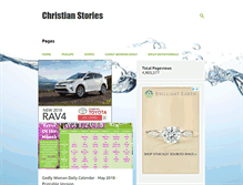 Tablet Screenshot of christianstories.co